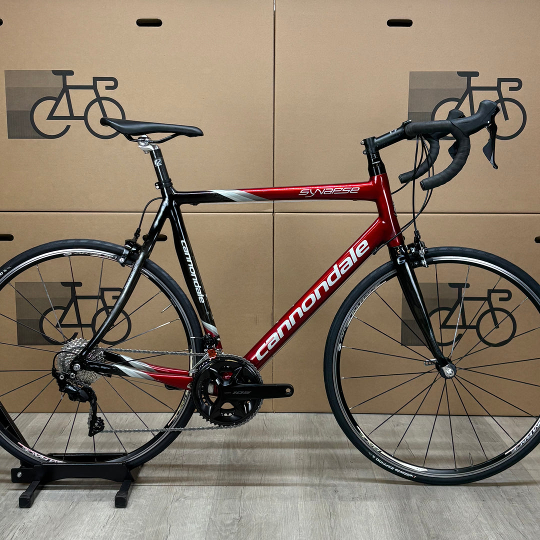 Used Cannondale Synapse, Carbon Road Bike, Shimano 105 11-Speed, 60cm