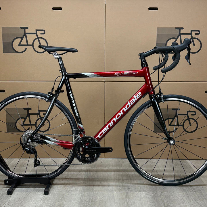 Used Cannondale Synapse, Carbon Road Bike, Shimano 105 11-Speed, 60cm