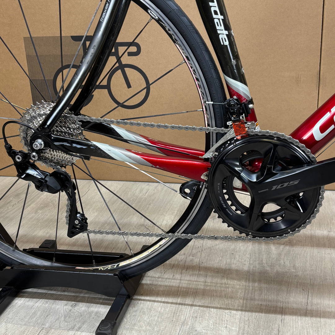 Used Cannondale Synapse, Carbon Road Bike, Shimano 105 11-Speed, 60cm
