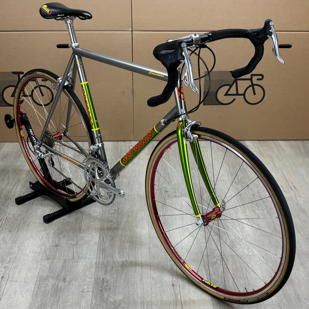 Used Serotta Concours Ti, Titanium Road Bike, Campagnolo Chorus-1999, 57cm