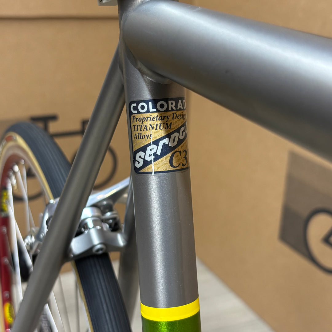 Used Serotta Concours Ti, Titanium Road Bike, Campagnolo Chorus-1999, 57cm