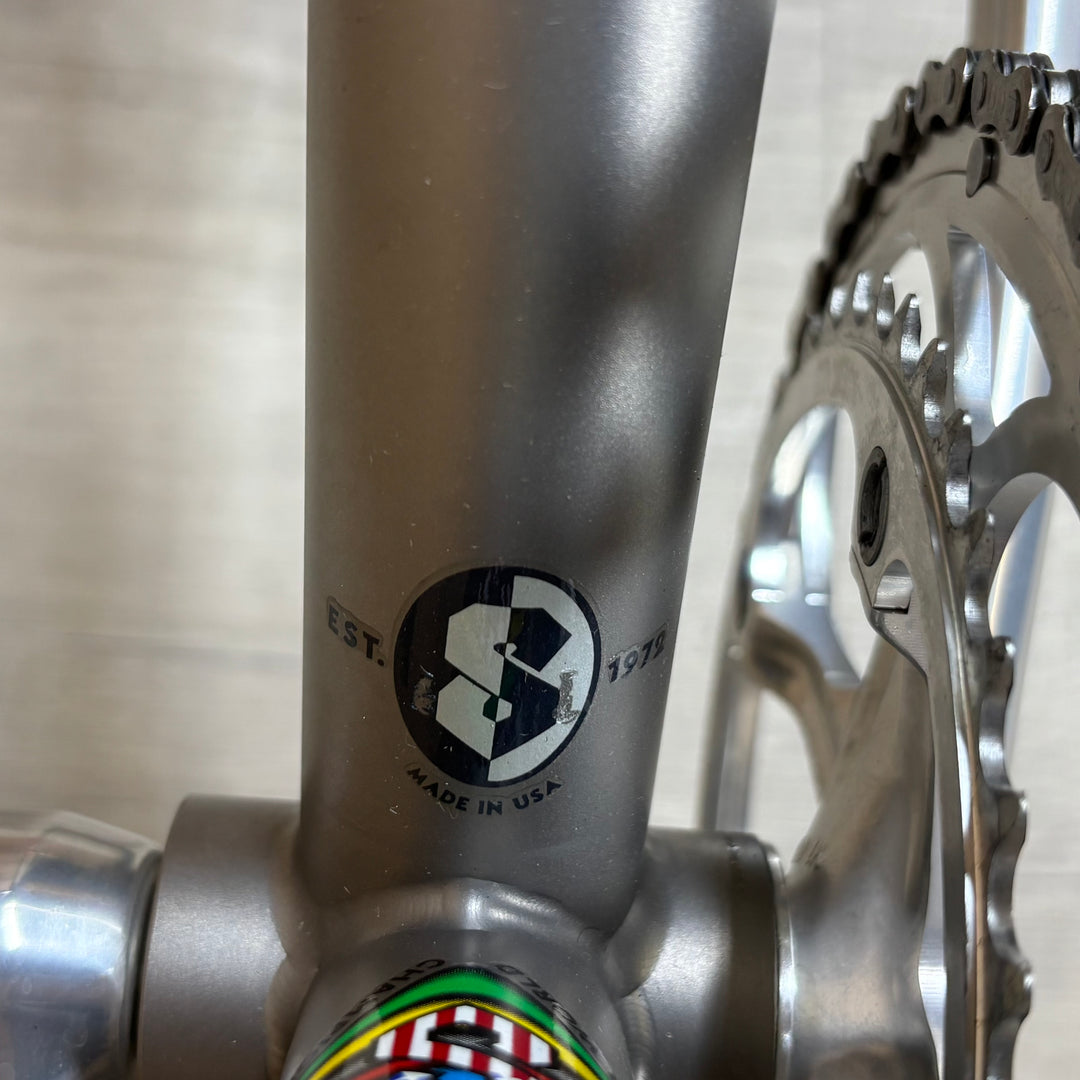 Used Serotta Concours Ti, Titanium Road Bike, Campagnolo Chorus-1999, 57cm