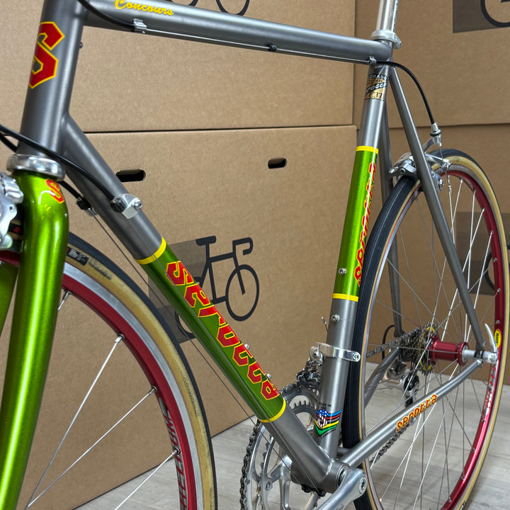 Used Serotta Concours Ti, Titanium Road Bike, Campagnolo Chorus-1999, 57cm