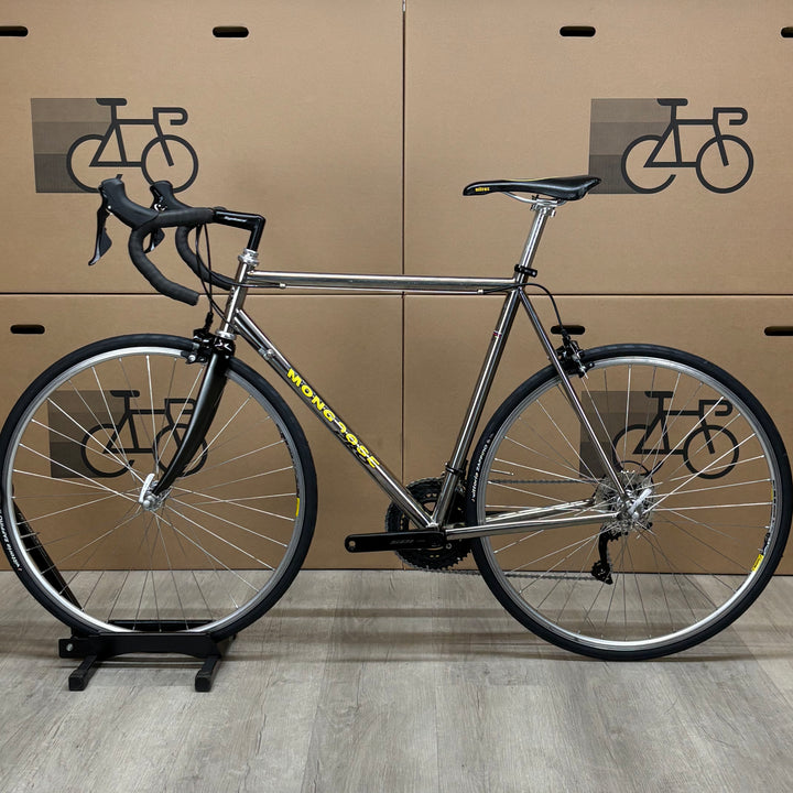 Used Mongoose Pro, 3Al/2.5V Titanium Road Bike, Shimano 105 11-Speed, 56cm