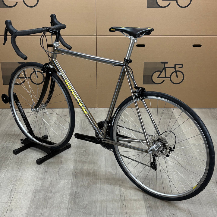 Used Mongoose Pro, 3Al/2.5V Titanium Road Bike, Shimano 105 11-Speed, 56cm