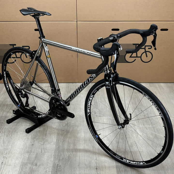 Used Douglas Precision Ti, 3Al/2.5V Titanium Road Bike, Shimano 105 11-Spd, 56cm