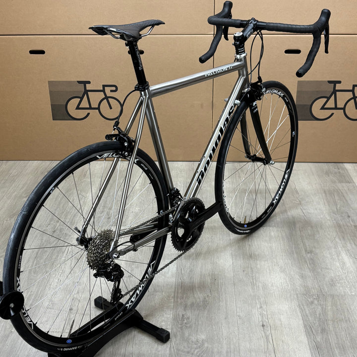 Used Douglas Precision Ti, 3Al/2.5V Titanium Road Bike, Shimano 105 11-Spd, 56cm