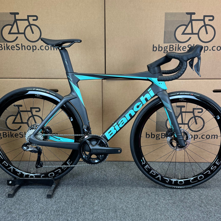 New Bianchi Oltre Pro, Ultegra Di2 12-Speed, Carbon Road Bike-2024, 55cm