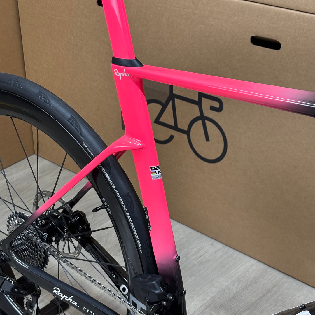 Used Factor OSTRO VAM V2, RCC Rapha Clubhouse Edition, SRAM Force AXS-2025, 61cm