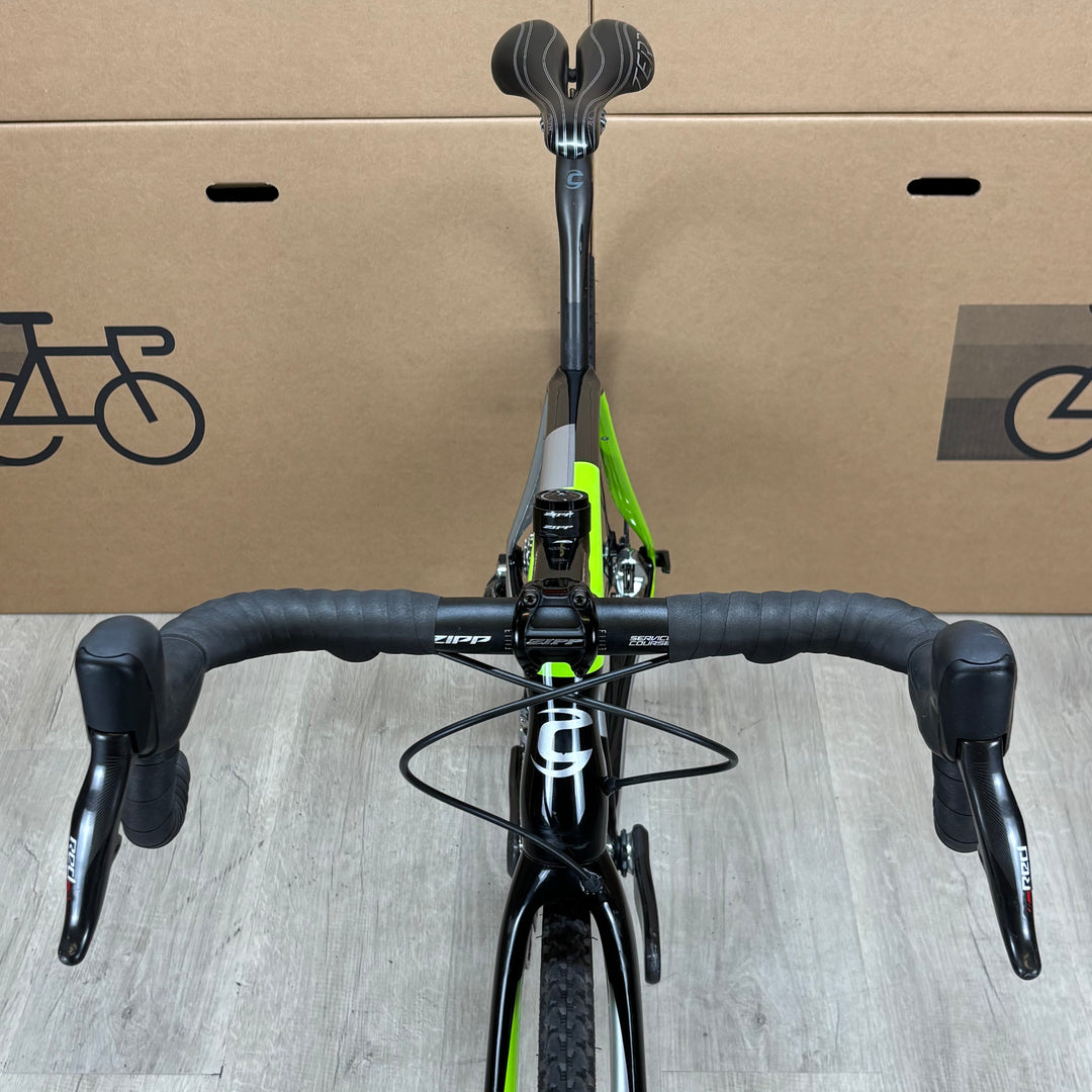 Used Cannondale Synapse Hi-MOD Disc Carbon Road Bike SRAM Red eTap Zipp 202 54cm