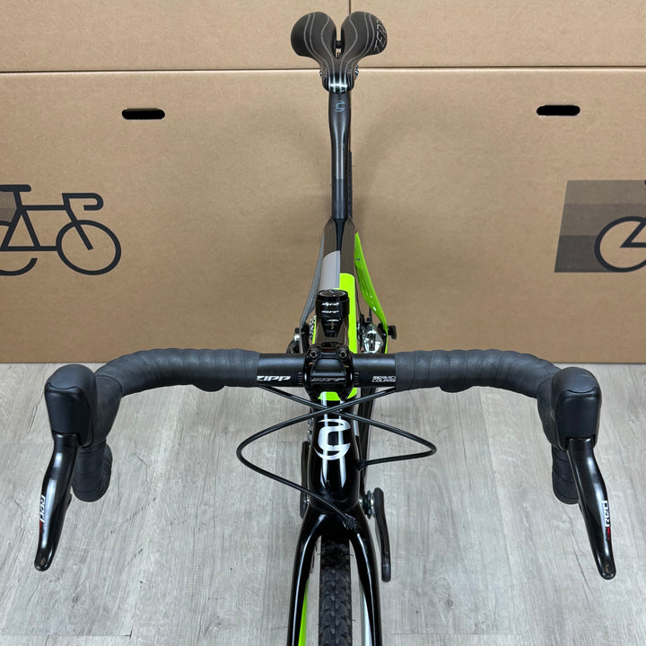 Used Cannondale Synapse Hi-MOD Disc Carbon Road Bike SRAM Red eTap Zipp 202 54cm