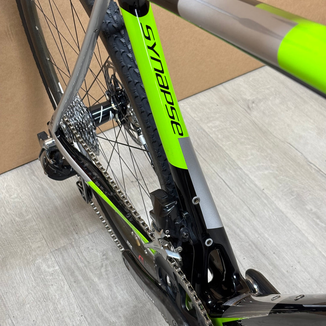 Used Cannondale Synapse Hi-MOD Disc Carbon Road Bike SRAM Red eTap Zipp 202 54cm