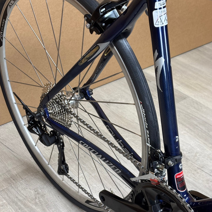 Used Specialized Roubaix Expert, Carbon Road Bike Shimano 105 11-Speed, 58cm XL