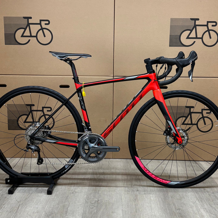 Used Scott Solace 10 Disc, Carbon Road Bike, Shimano Ultegra 11-Speed, XS 52cm