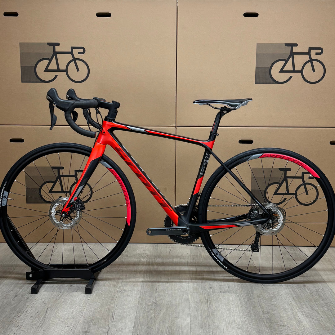 Used Scott Solace 10 Disc, Carbon Road Bike, Shimano Ultegra 11-Speed, XS 52cm