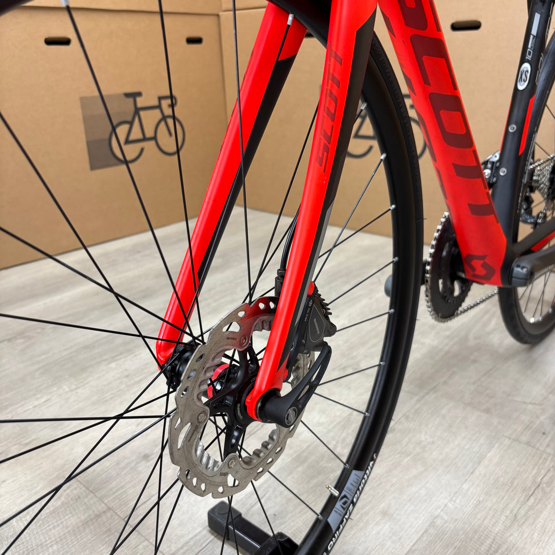 Used Scott Solace 10 Disc, Carbon Road Bike, Shimano Ultegra 11-Speed, XS 52cm