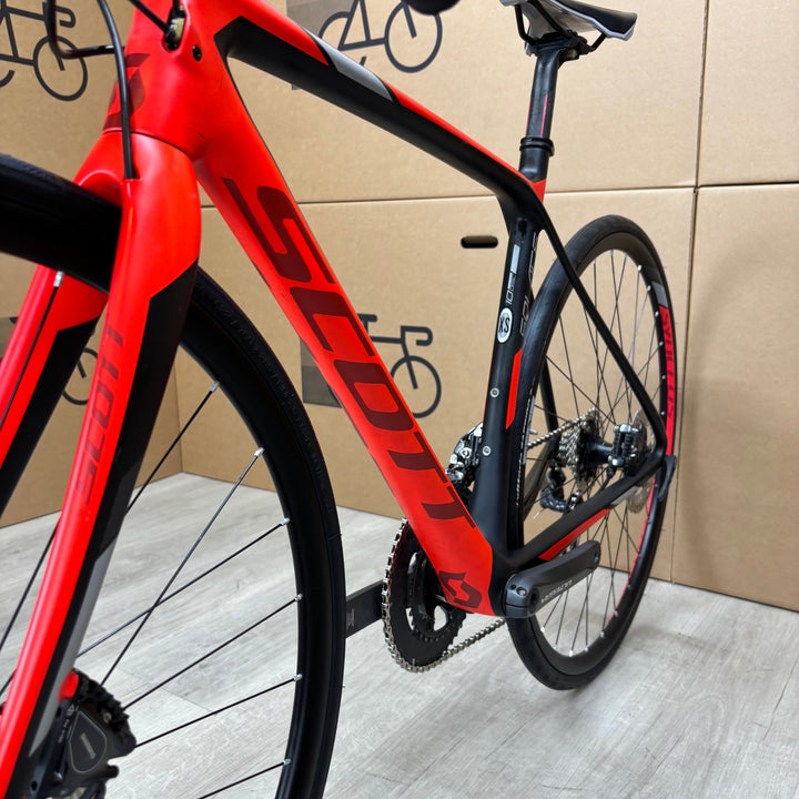 Used Scott Solace 10 Disc, Carbon Road Bike, Shimano Ultegra 11-Speed, XS 52cm