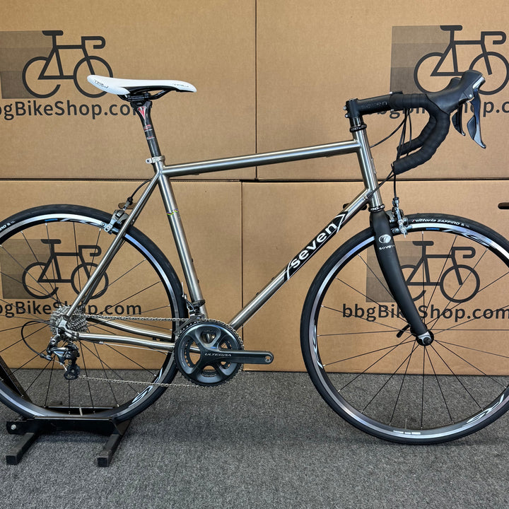 Used Seven Cycles Axiom, Titanium 3AL/2.5V Road Bike, 56cm