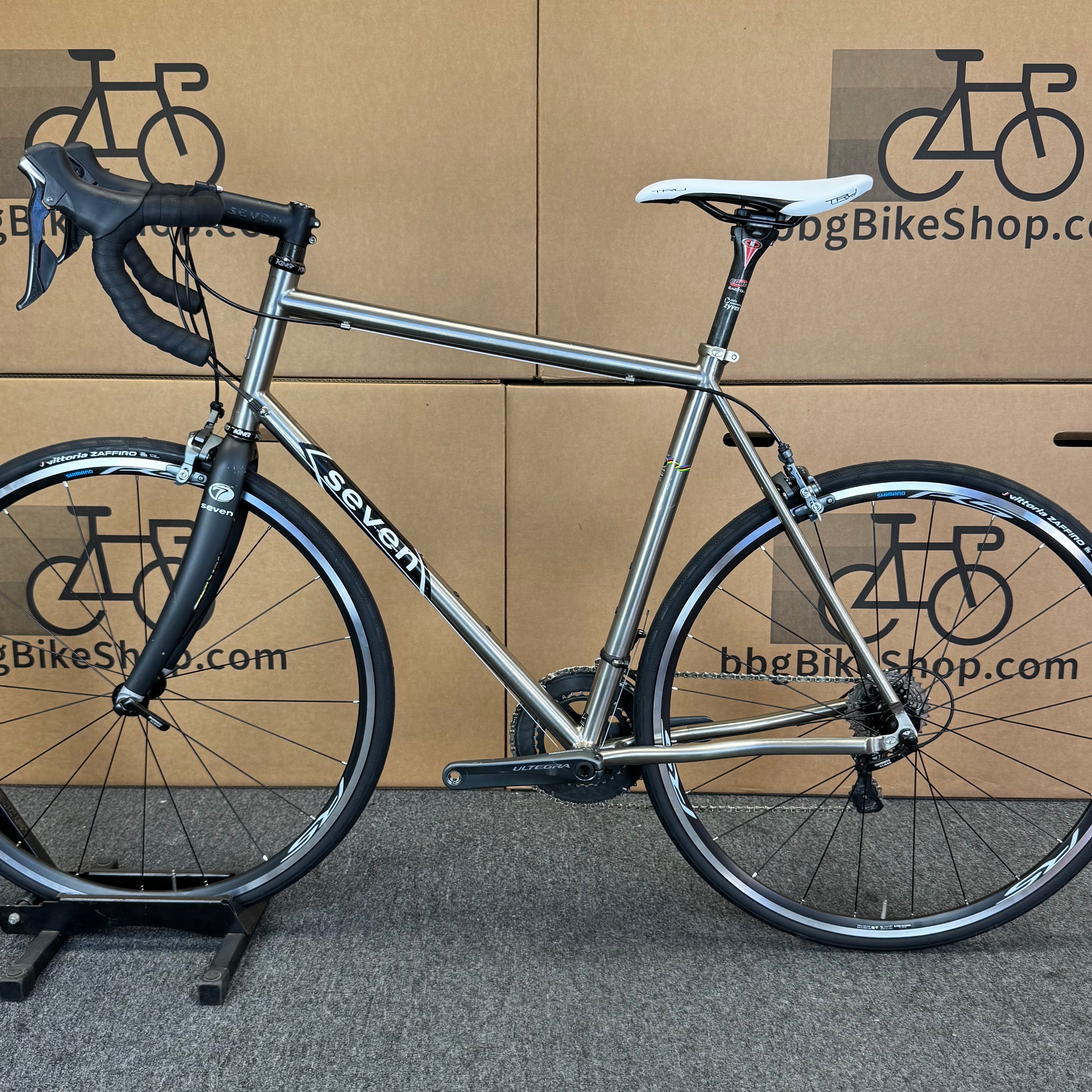Used Seven Cycles Axiom, Titanium 3AL/2.5V Road Bike, 56cm