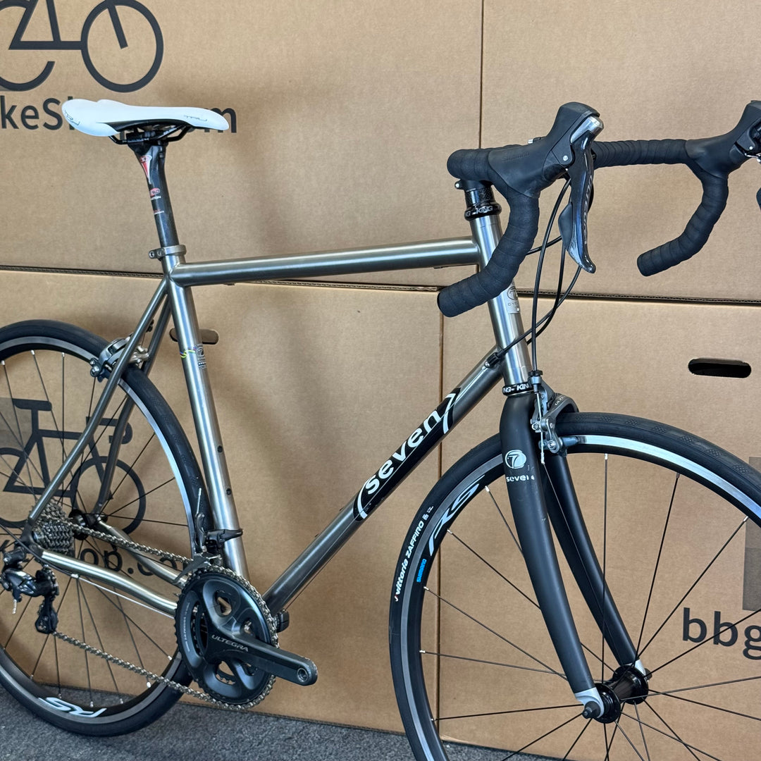 Used Seven Cycles Axiom, Titanium 3AL/2.5V Road Bike, 56cm