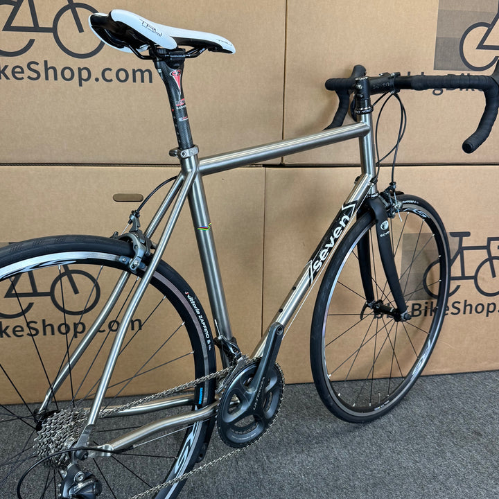 Used Seven Cycles Axiom, Titanium 3AL/2.5V Road Bike, 56cm