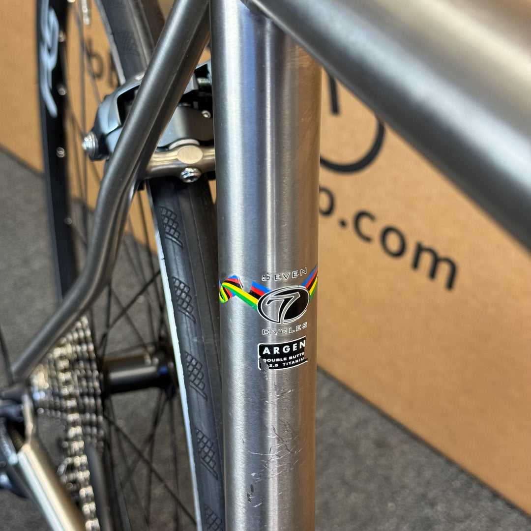 Used Seven Cycles Axiom, Titanium 3AL/2.5V Road Bike, 56cm