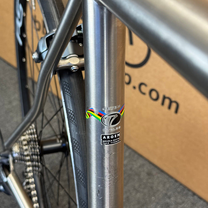 Used Seven Cycles Axiom, Titanium 3AL/2.5V Road Bike, 56cm
