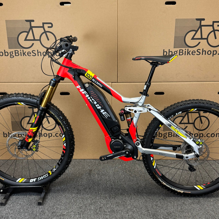 Used Haibike XDURO AllMtn 10.0, E-Bike Mountain Bike-2018, Small