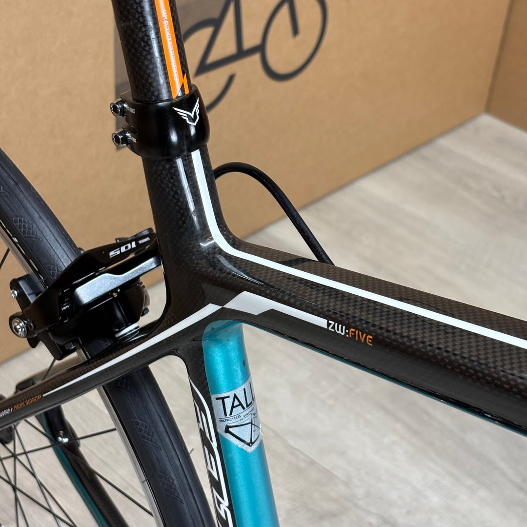 Used Felt ZW5, Carbon Road Bike, Shimano 105 11-Speed, 54cm