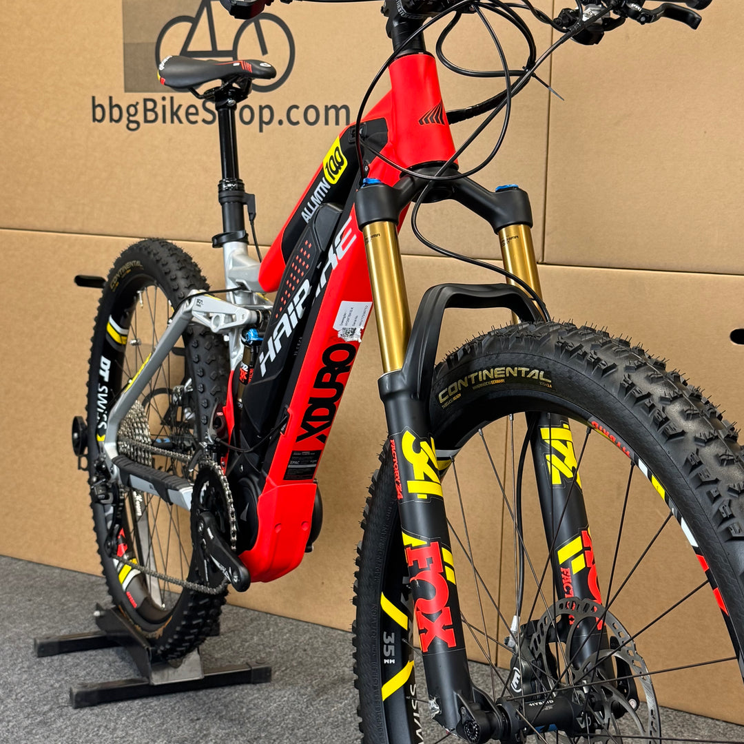 Used Haibike XDURO AllMtn 10.0, E-Bike Mountain Bike-2018, Small