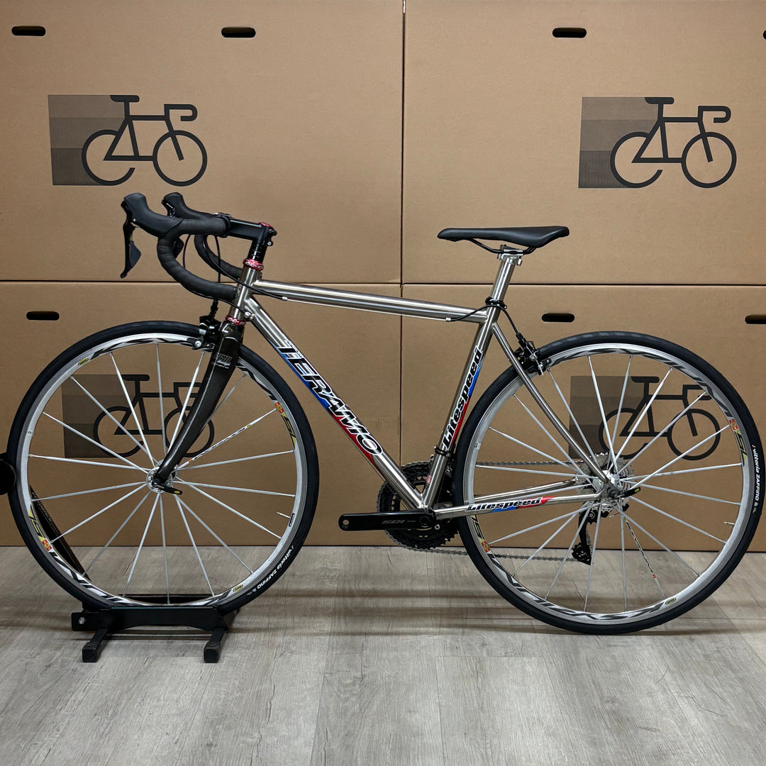 Used Litespeed Teramo, 3AL/2.5V Titanium Road Bike, Shimano 105 11-Speed, 54cm