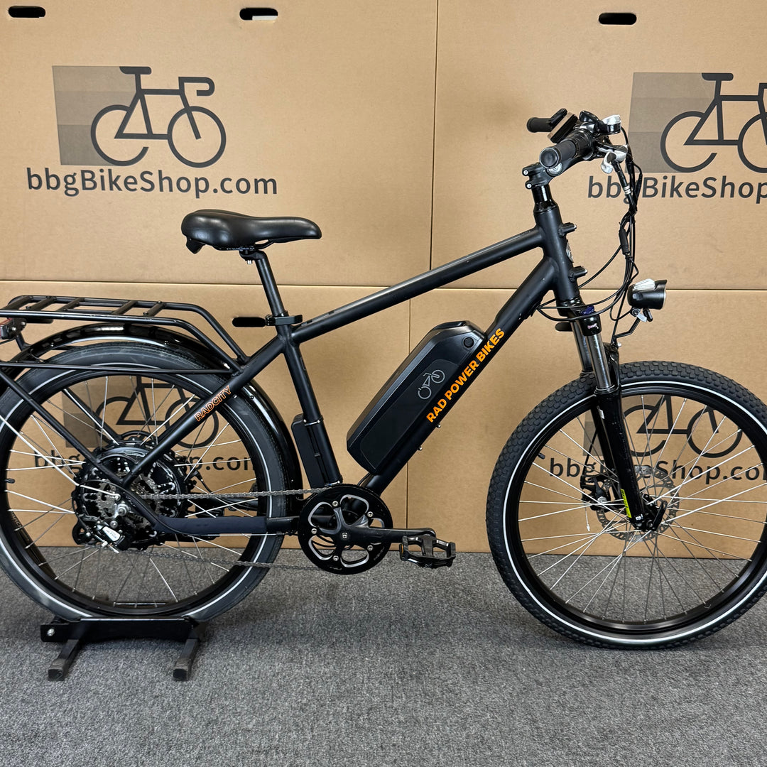 Used Rad Power Bikes RadCity 4, E-bike – BikingBicycleGarage