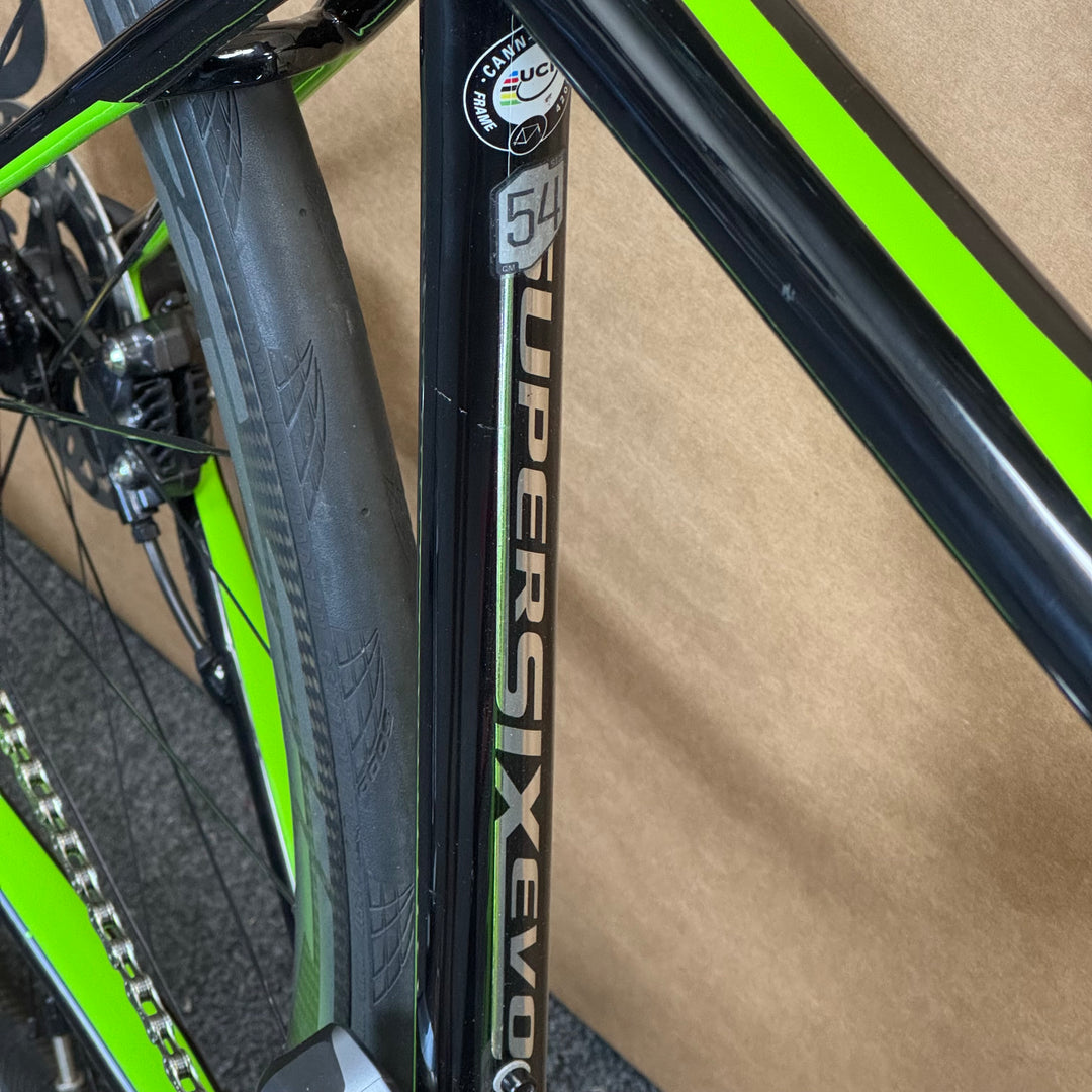 Used Cannondale SuperSix EVO Hi-MOD Disc Team, Carbon Road Bike-2018, 54cm