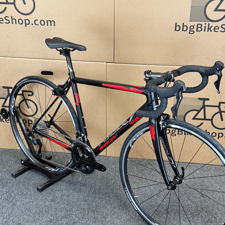 Used Ridley Helium, 11-speed Shimano 105, Carbon Fiber Road Bike-2015, 54cm (