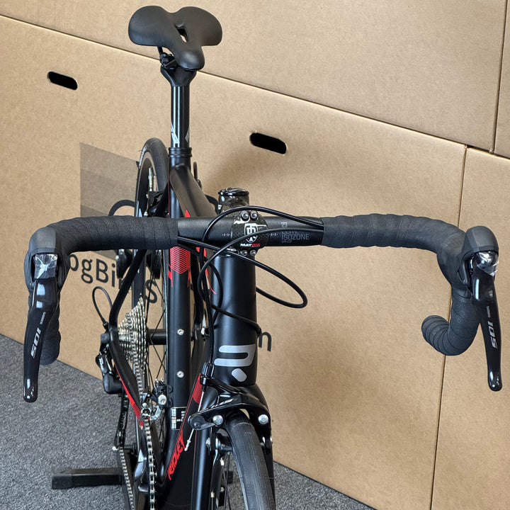 Used Ridley Helium, 11-speed Shimano 105, Carbon Fiber Road Bike-2015, 54cm (