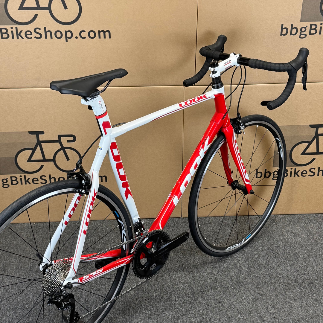 Used Look 595, 11-speed Shimano 105, Carbon Fiber Road Bike-2011, 58cm