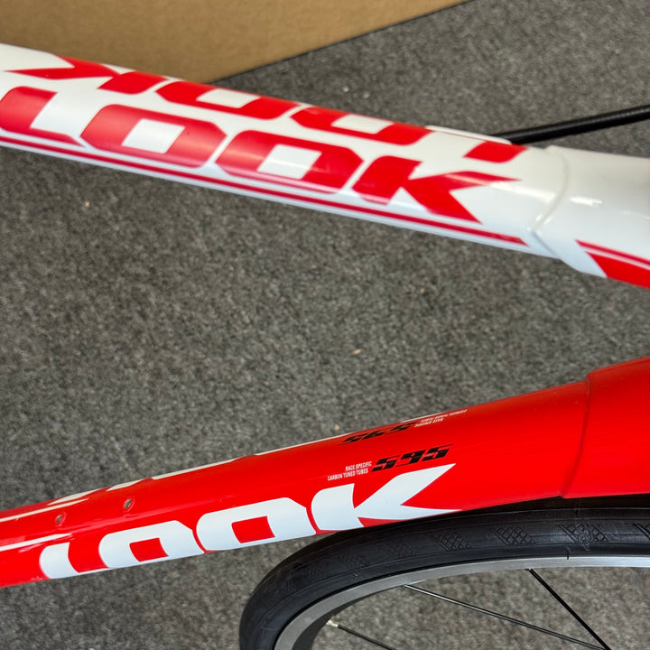 Used Look 595, 11-speed Shimano 105, Carbon Fiber Road Bike-2011, 58cm
