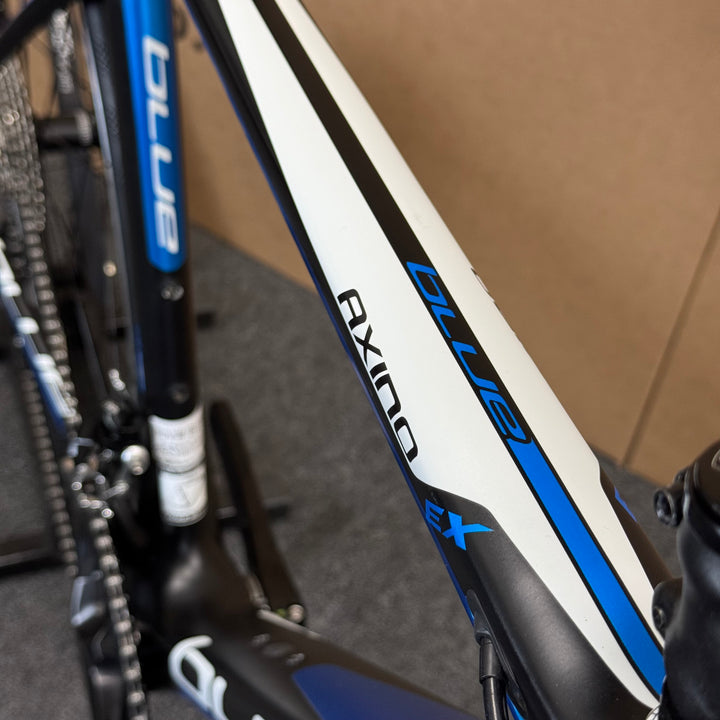 Used Blue Axino EX, 11-speed Shimano 105, Carbon Fiber Road Bike-2017, 52cm (