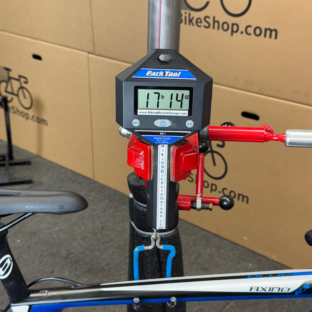 Used Blue Axino EX, 11-speed Shimano 105, Carbon Fiber Road Bike-2017, 52cm (