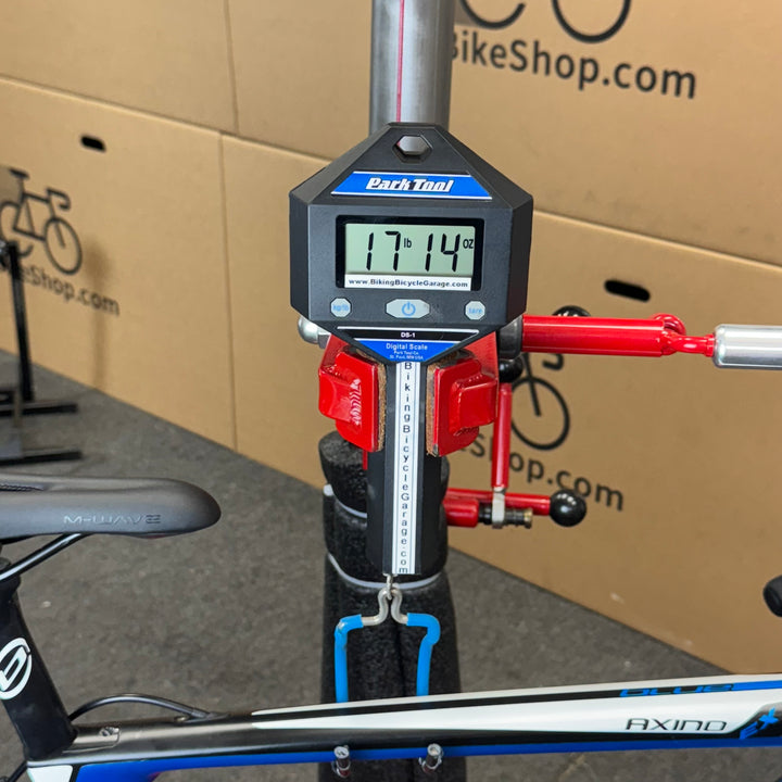 Used Blue Axino EX, 11-speed Shimano 105, Carbon Fiber Road Bike-2017, 52cm (