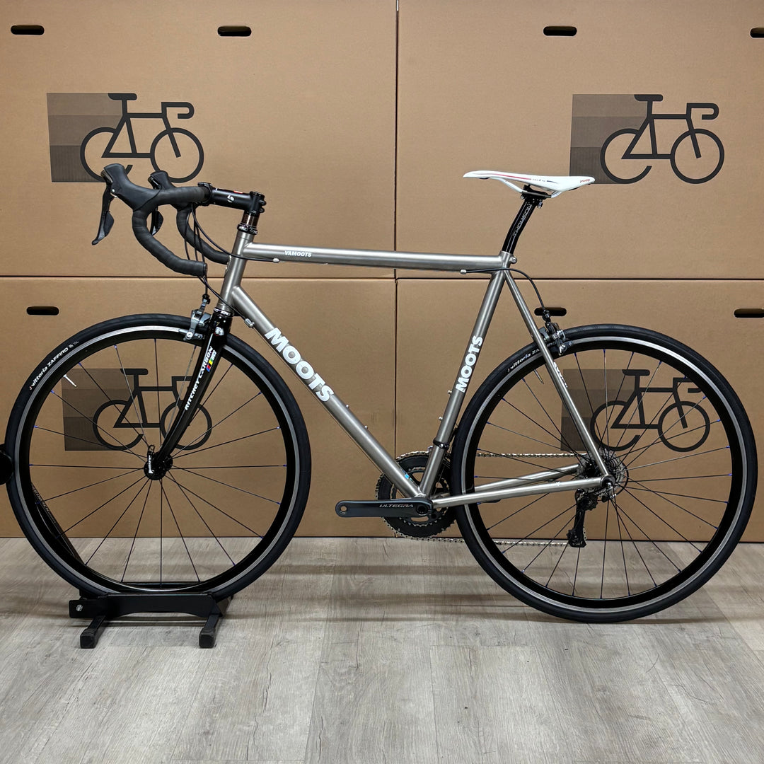 Used Moots Vamoots, 3Al/2.5V Titanium Road Bike, Shimano Ultegra 11-Speed, 58cm
