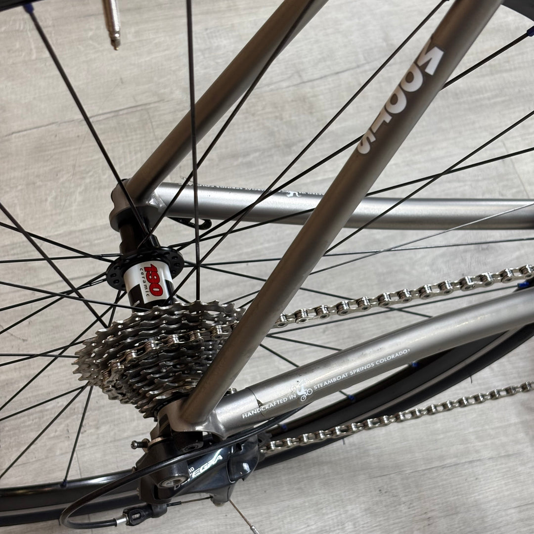 Used Moots Vamoots, 3Al/2.5V Titanium Road Bike, Shimano Ultegra 11-Speed, 58cm