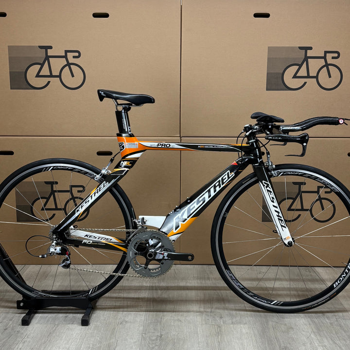 Used Kestrel Airfoil Pro SL, SRAM Red, Triathlon Carbon Fiber Bike, 54cm