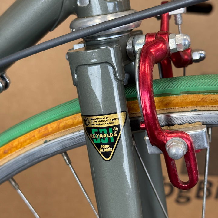 Argos, Hand-Built 531 Reynolds Steel, British Vintage Luxury Road Bike-1980s