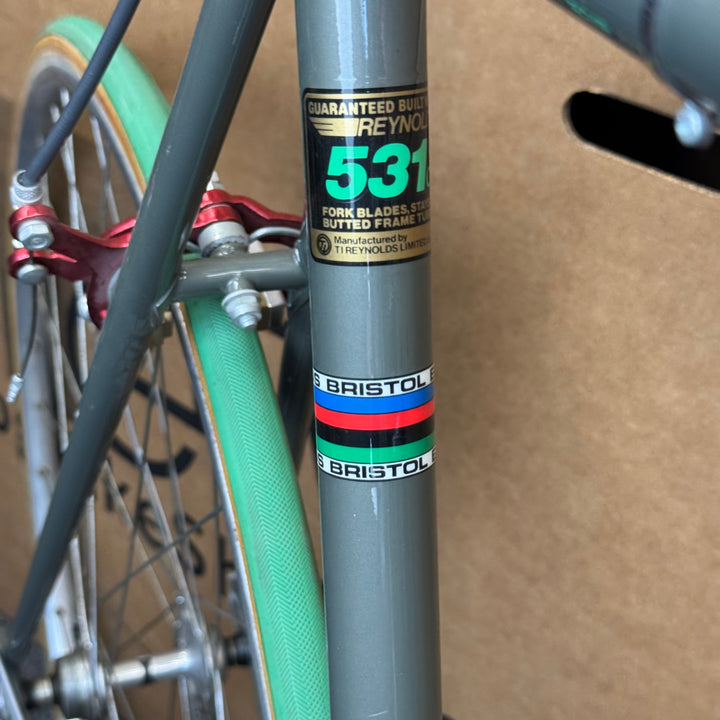 Argos, Hand-Built 531 Reynolds Steel, British Vintage Luxury Road Bike-1980s