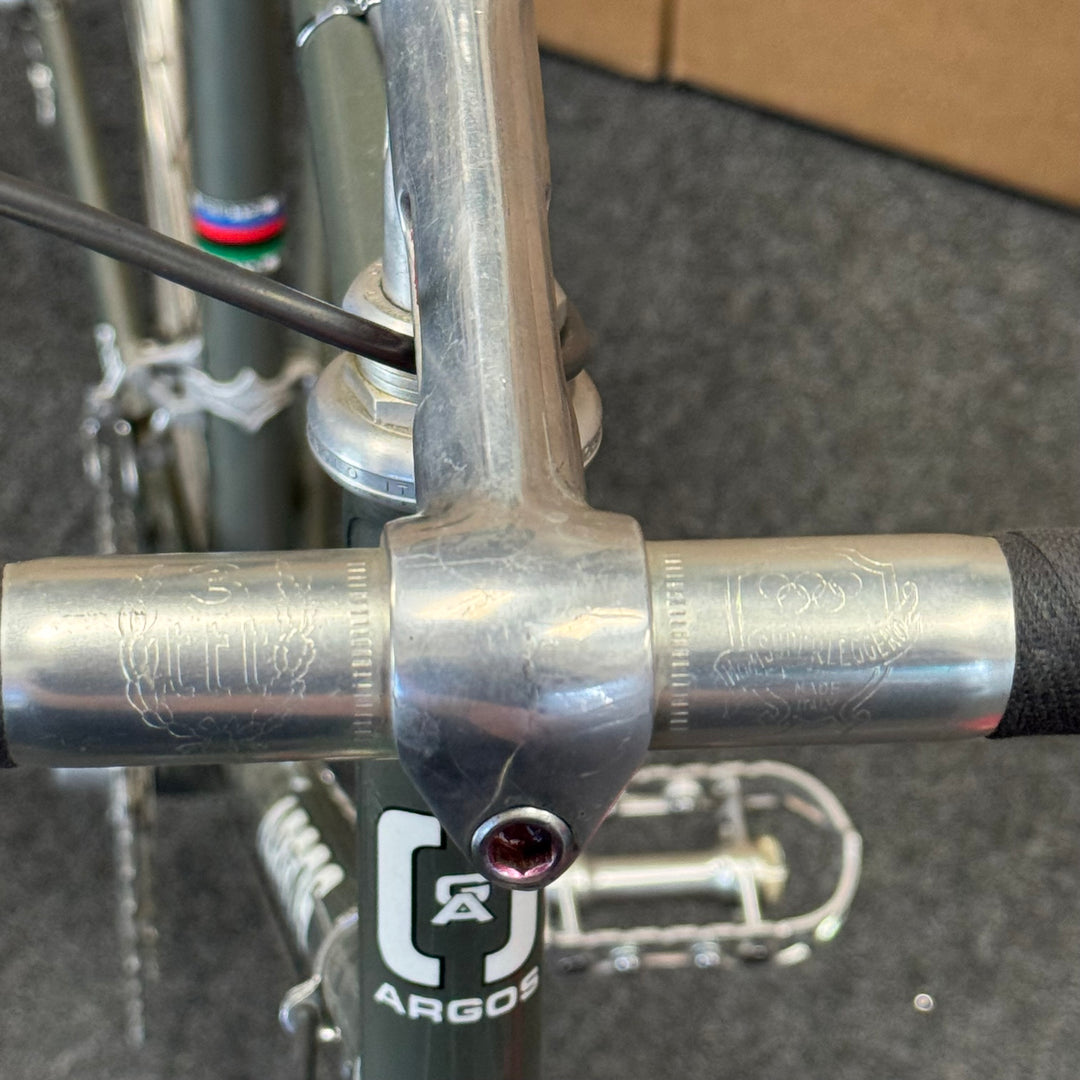 Argos, Hand-Built 531 Reynolds Steel, British Vintage Luxury Road Bike-1980s