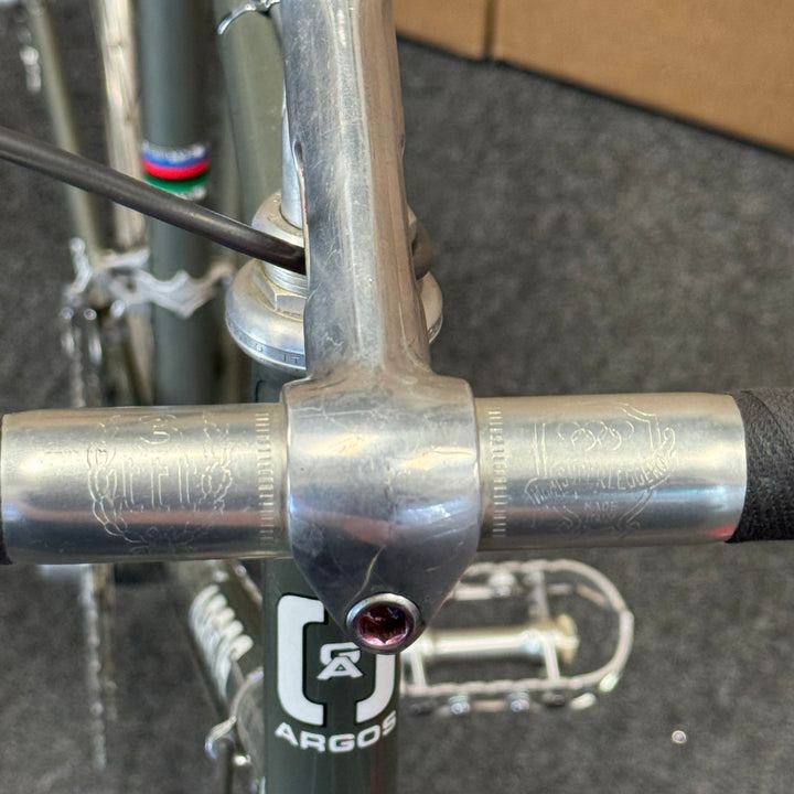 Argos, Hand-Built 531 Reynolds Steel, British Vintage Luxury Road Bike-1980s