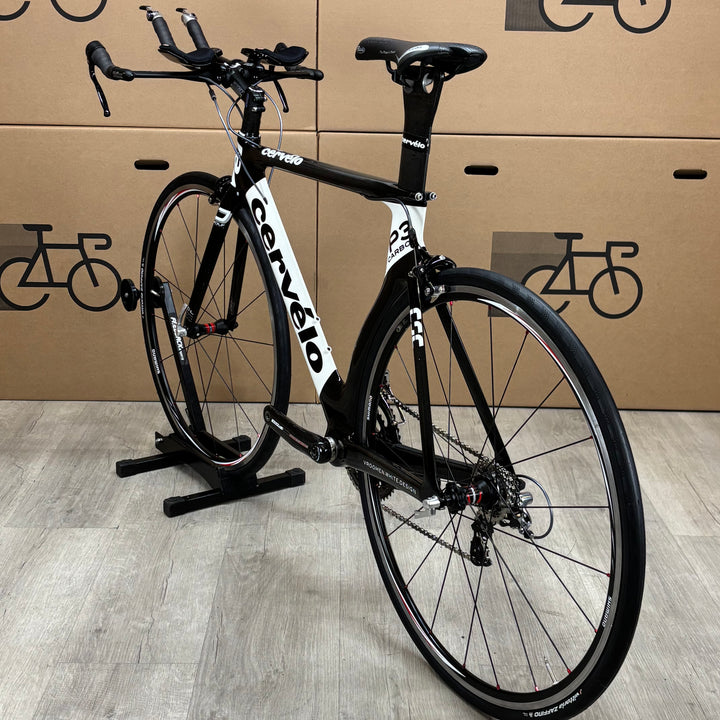 Used Cervelo P3, Shimano Dura-Ace, Carbon Fiber Triathlon Bike, 56cm