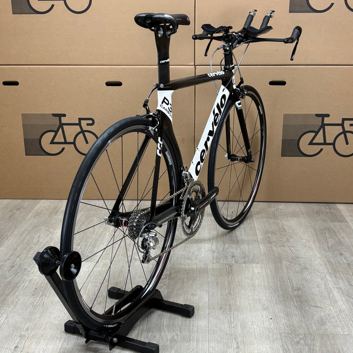 Used Cervelo P3, Shimano Dura-Ace, Carbon Fiber Triathlon Bike, 56cm