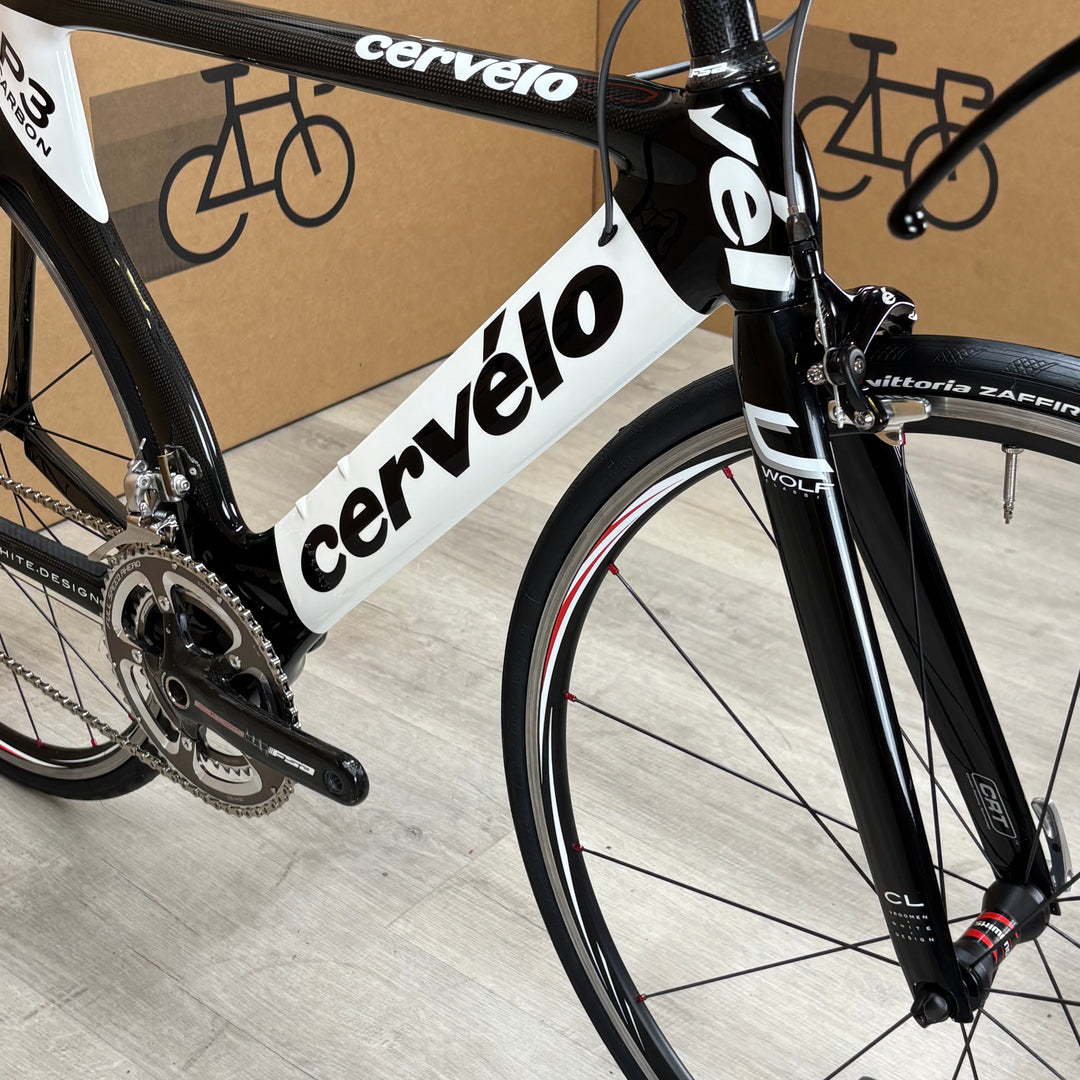 Used Cervelo P3, Shimano Dura-Ace, Carbon Fiber Triathlon Bike, 56cm